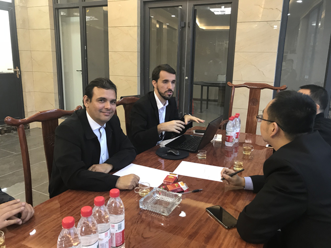 A Brazilian Client Visited Our Factory for an Inspection A Brazilian Client Visited Our Factory for an Inspection